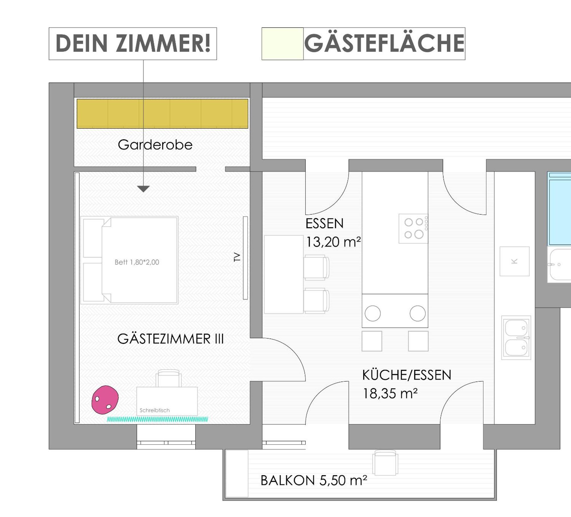 Sonniges Zimmer Mit Balkon Im Herzen Mannheims Extérieur photo